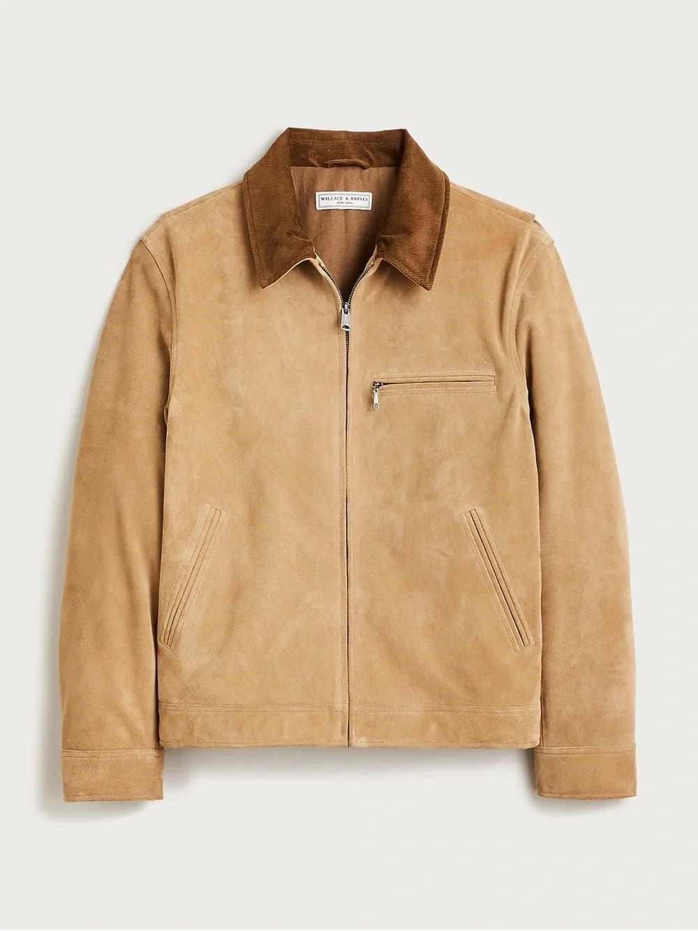 J.‎ CREW Limited-edition Wallace & Barnes work jacket in Italian suede M $798
